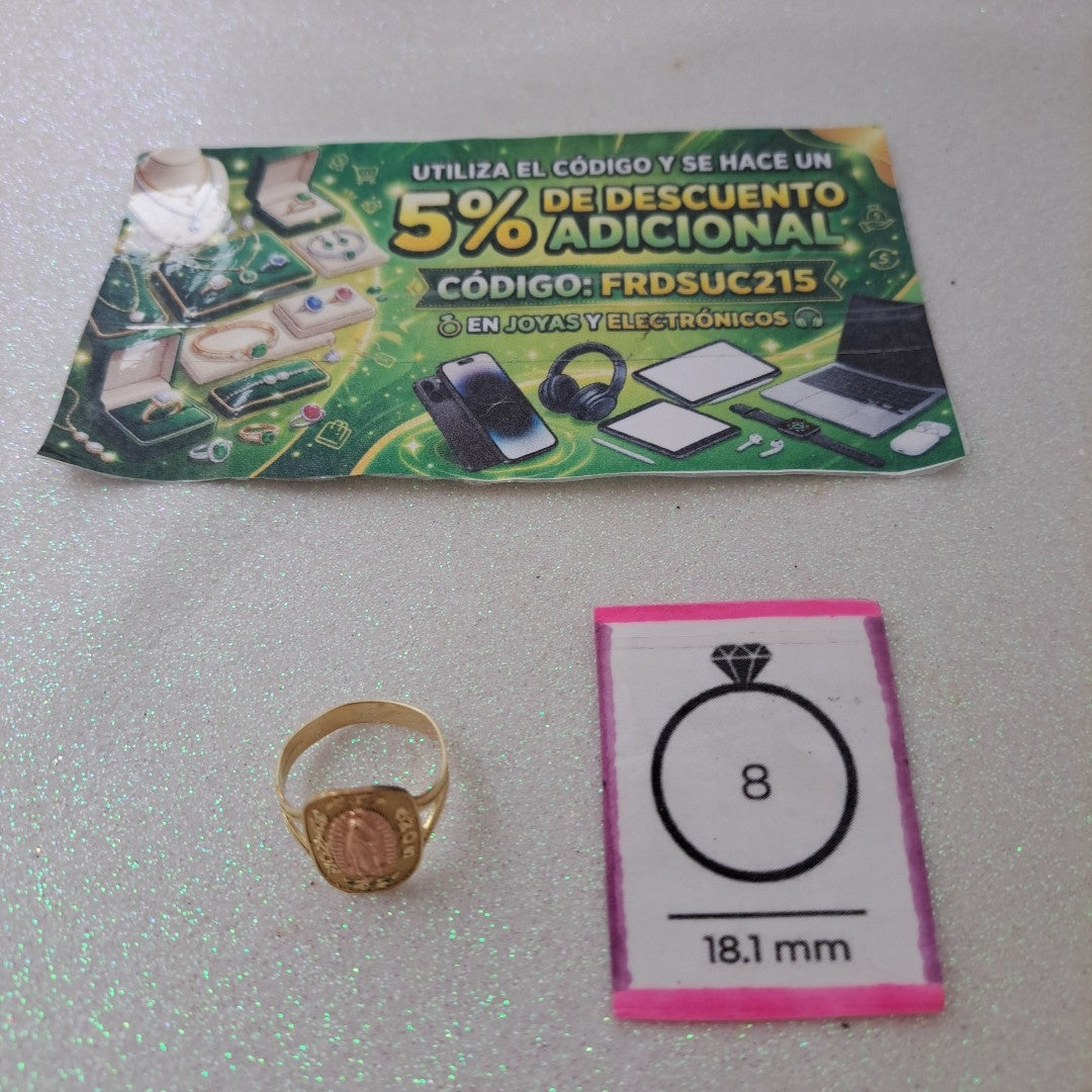 ANILLITO ORO 10 K 2.1 GRMS (SEMINUEVO)