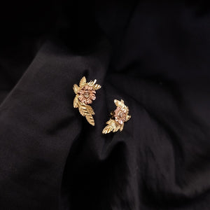 BROQUELES PAR ORO,ORO COMBINADO 14 K 2,20 GRMS (SEMINUEVO)