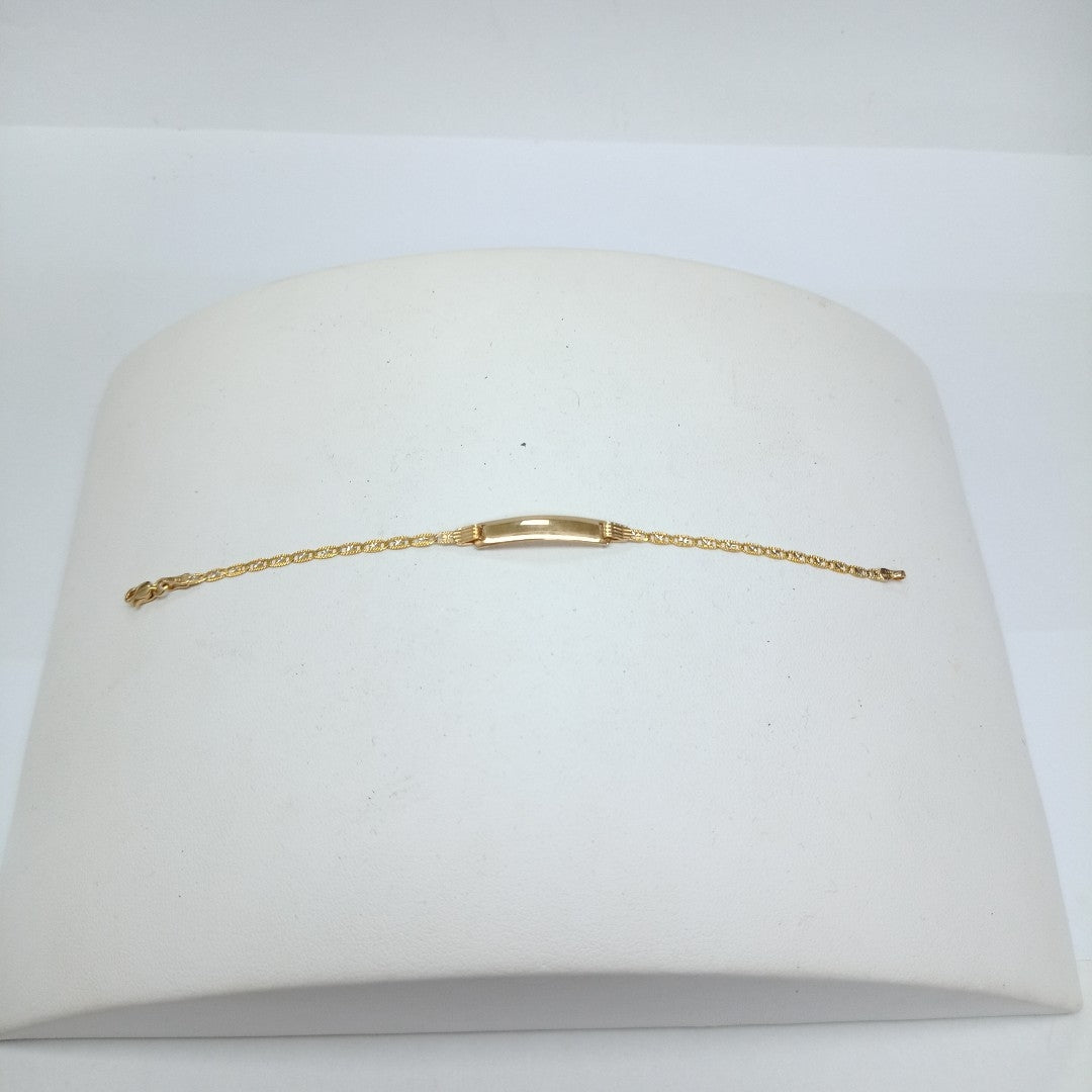 ESCLAVA ORO 14 K 2.6 GRMS (SEMINUEVO)