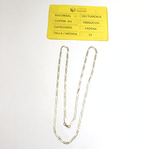 CADENA 3X1 10K 55 CM 4.2 GR (NUEVO)