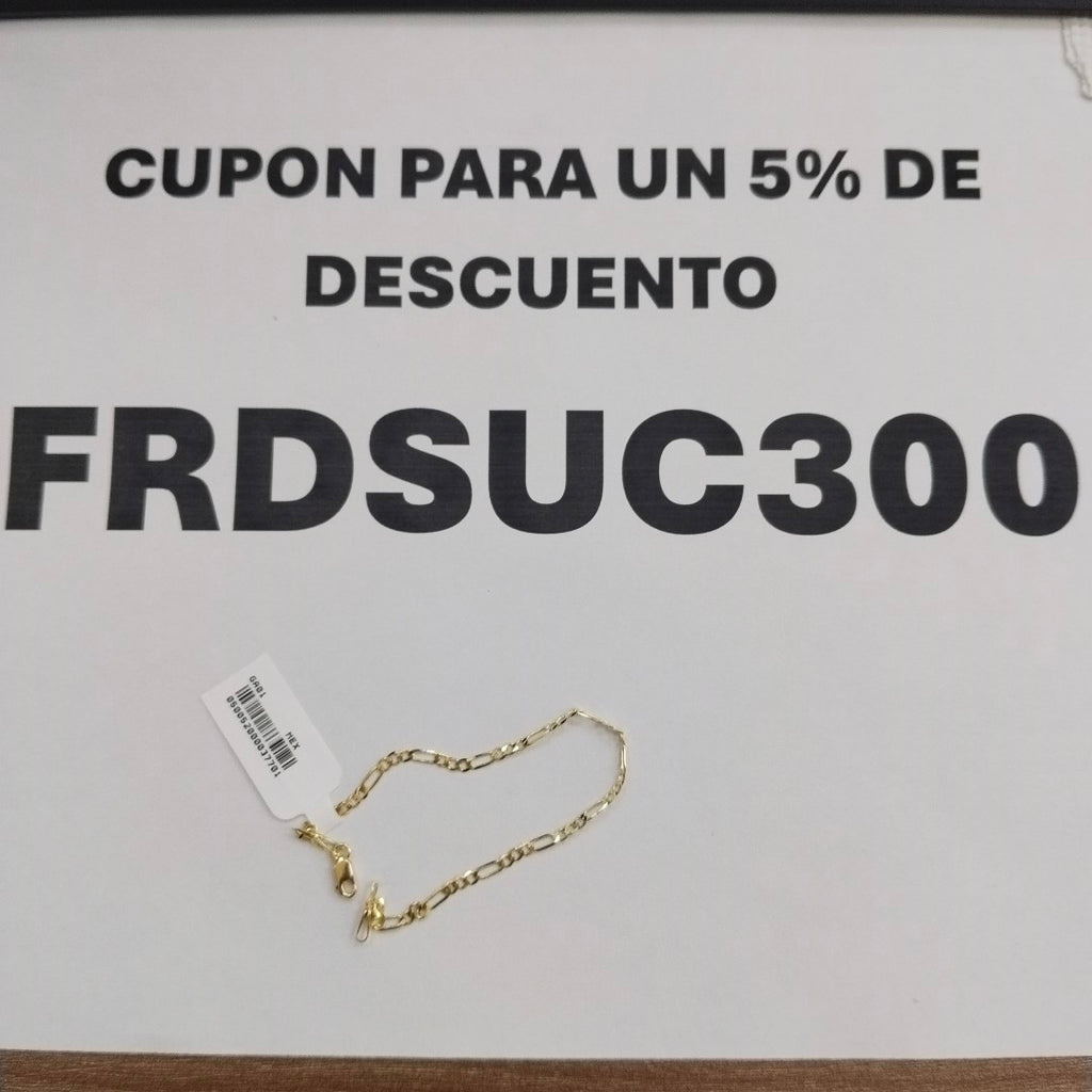PULSERA 3X1 10K 18 CM 1.6 GR (NUEVO)
