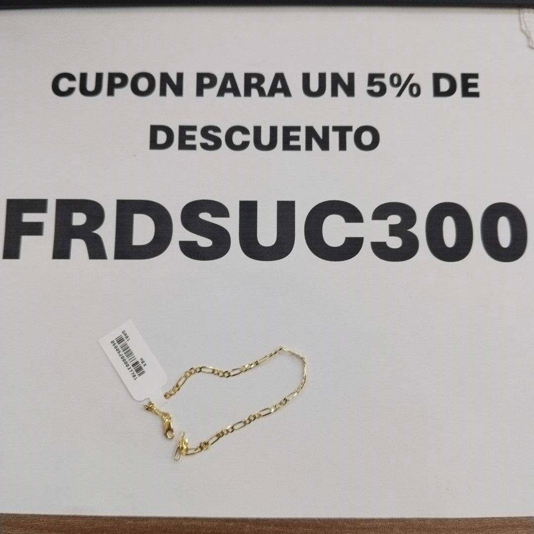 PULSERA 3X1 10K 18 CM 1.6 GR (NUEVO)