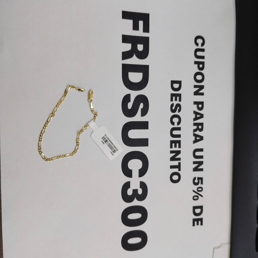 PULSERA 3X1 14K 18 CM 1.9 GR (NUEVO)