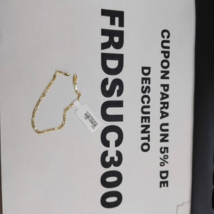 PULSERA 3X1 14K 18 CM 1.9 GR (NUEVO)