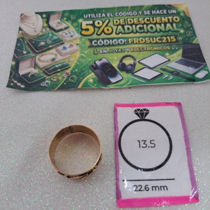 ARGOLLA ORO 14 K 7,00 GRMS (SEMINUEVO)