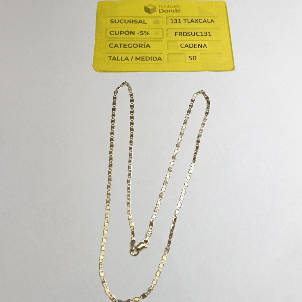 CADENA GUCHI 14K 50 CM 3.3 GR (NUEVO)
