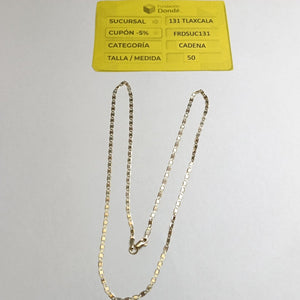 CADENA GUCHI 14K 50 CM 3.3 GR (NUEVO)