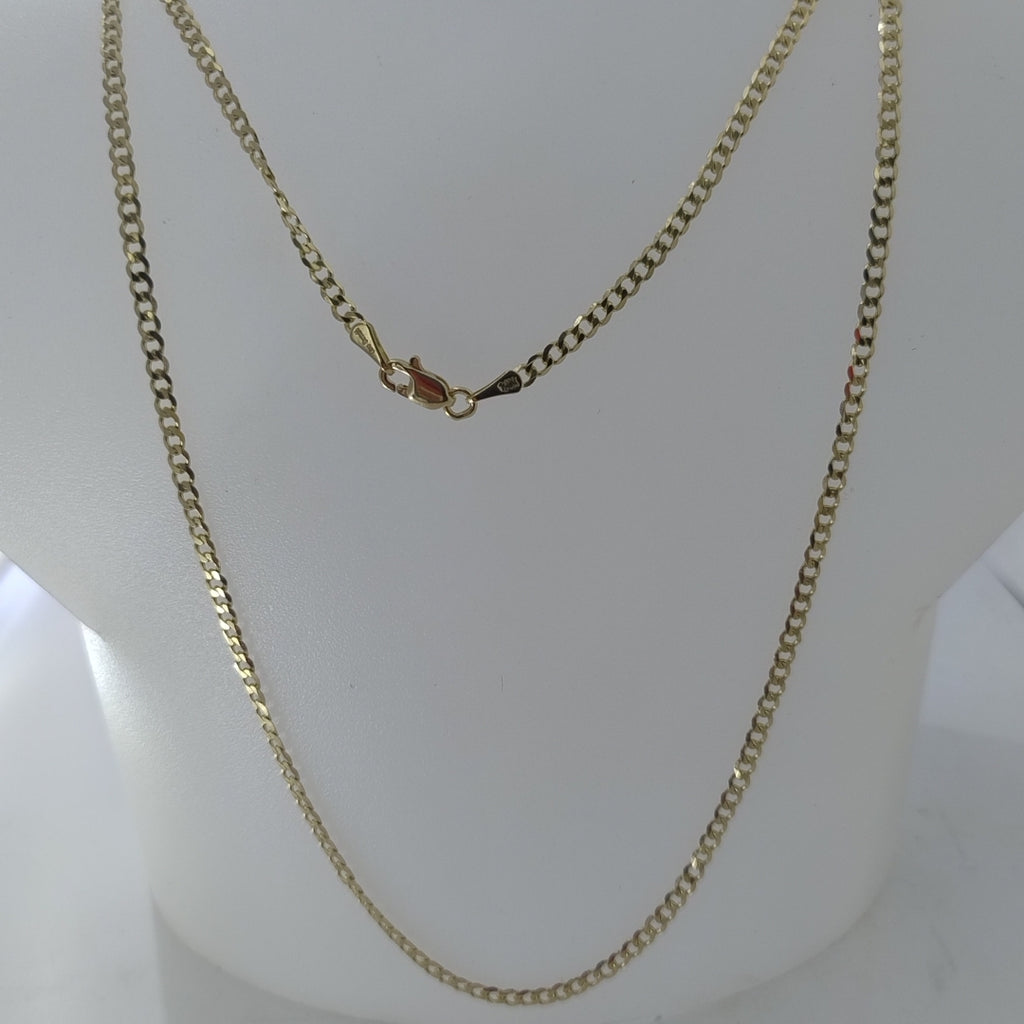 CADENA BARBADA 14K 60 CM 5.9 GR (NUEVO)