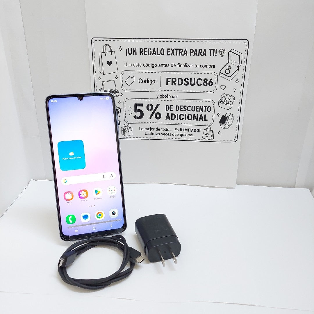 CELULAR SAMSUNG GALAXY A07 SM-A075M (2025) 64 GB 4 GB RAM (SEMINUEVO)