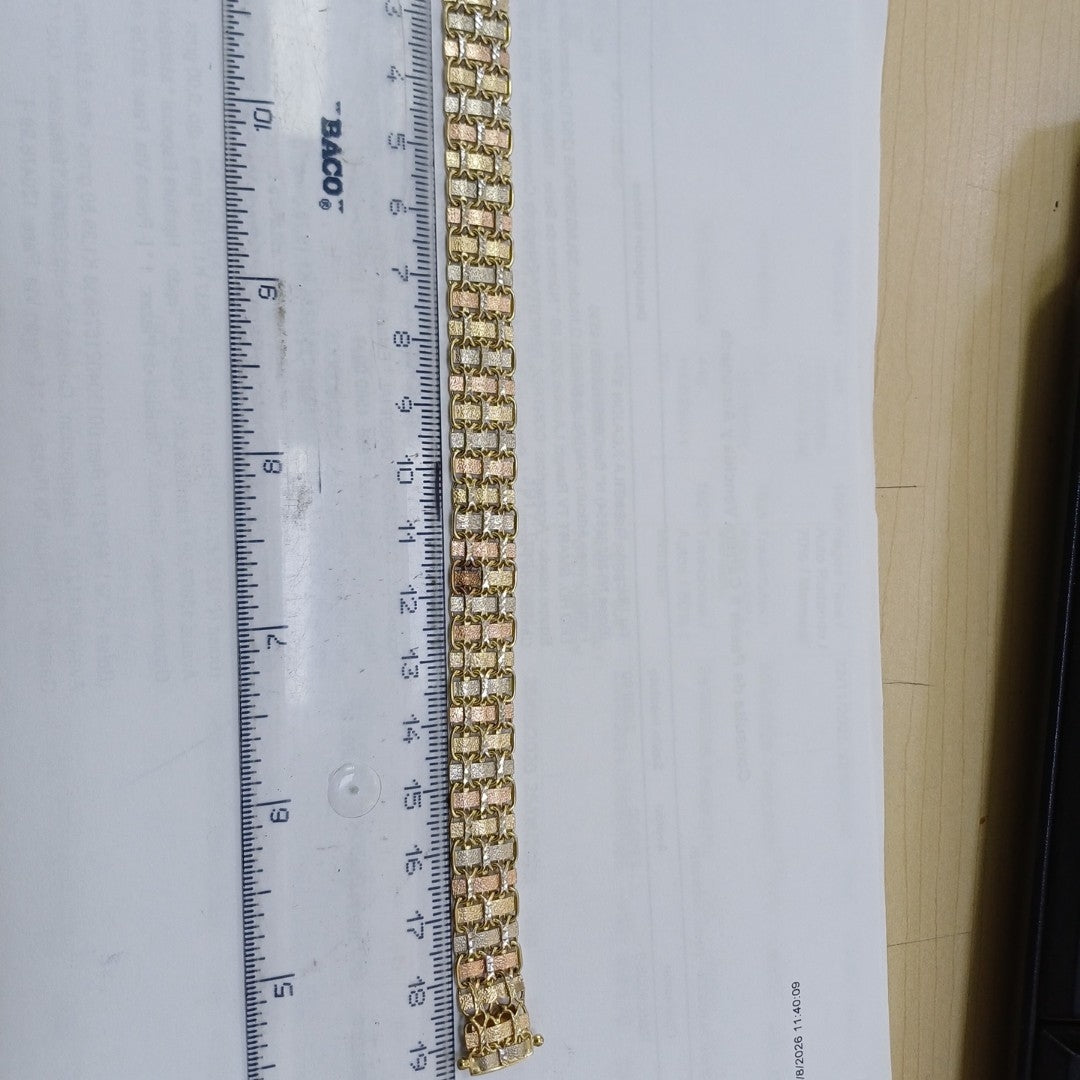 PULSERA ORO 10 K 13,60 GRMS (SEMINUEVO)