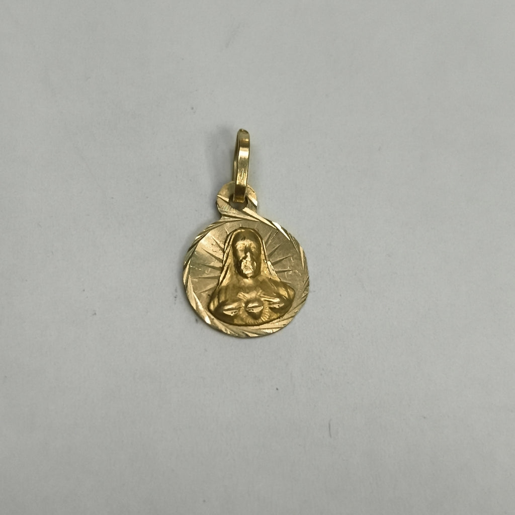 MEDALLA RELIGIOSA ORO 10 K 0.7 GRMS (SEMINUEVO)