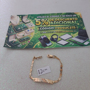 ESCLAVA ORO 10 K 1.6 GRMS (SEMINUEVO)