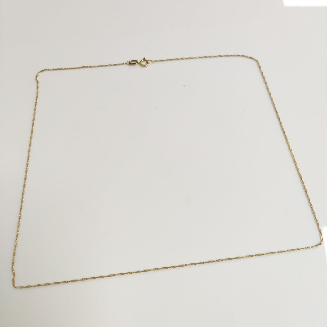 CADENA ORO 14 K 0.7 GRMS (SEMINUEVO)