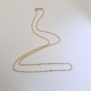 CADENA ORO 14 K 1,80 GRMS (SEMINUEVO)
