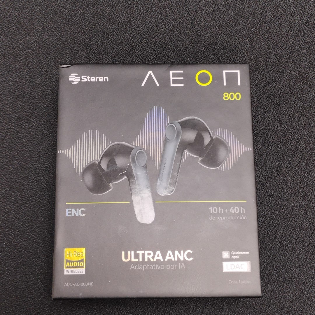 AUDIFONOS STEREN AUD-AE-800NE INALAMBRICO IN EAR (SEMINUEVO)