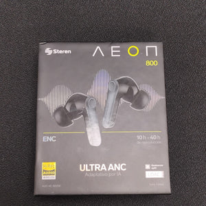 AUDIFONOS STEREN AUD-AE-800NE INALAMBRICO IN EAR (SEMINUEVO)
