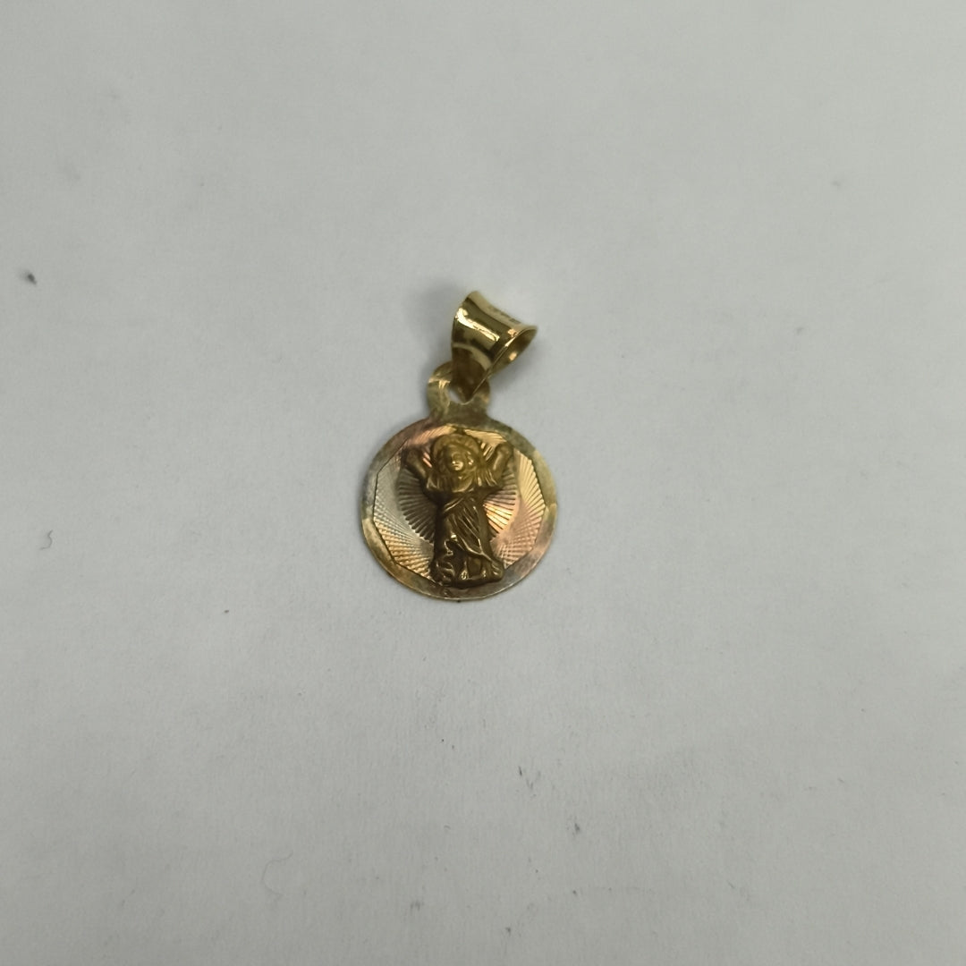 MEDALLA RELIGIOSA ORO 10 K 0,70 GRMS (SEMINUEVO)