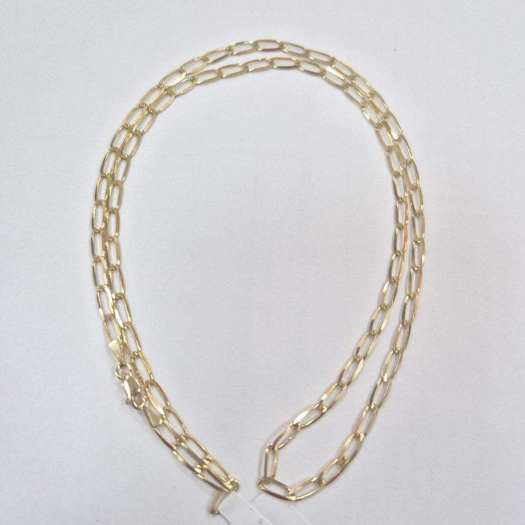 CADENA ESLABON 14K 55 CM 6.6 GR (NUEVO)