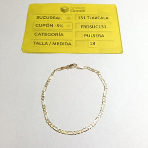 PULSERA 3X1 10K 18 CM 1.6 GR (NUEVO)