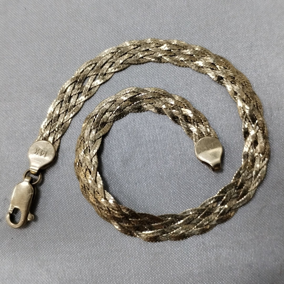 PULSERA ORO 14 K 3,90 GRMS (SEMINUEVO)