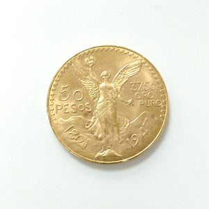 Moneda Centenario Cincuenta Pesos Oro Mexicano 21.6K