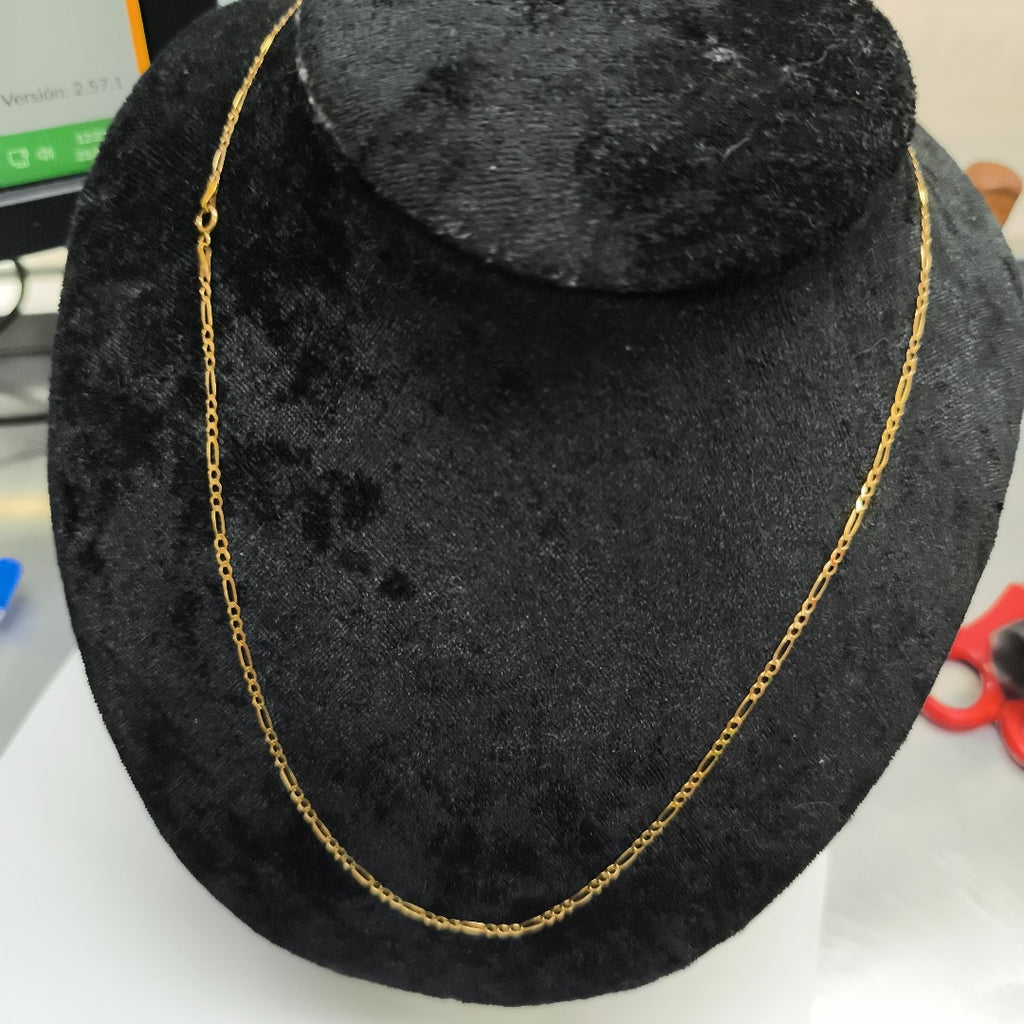 CADENA ORO 14 K 2.6 GRMS (SEMINUEVO)