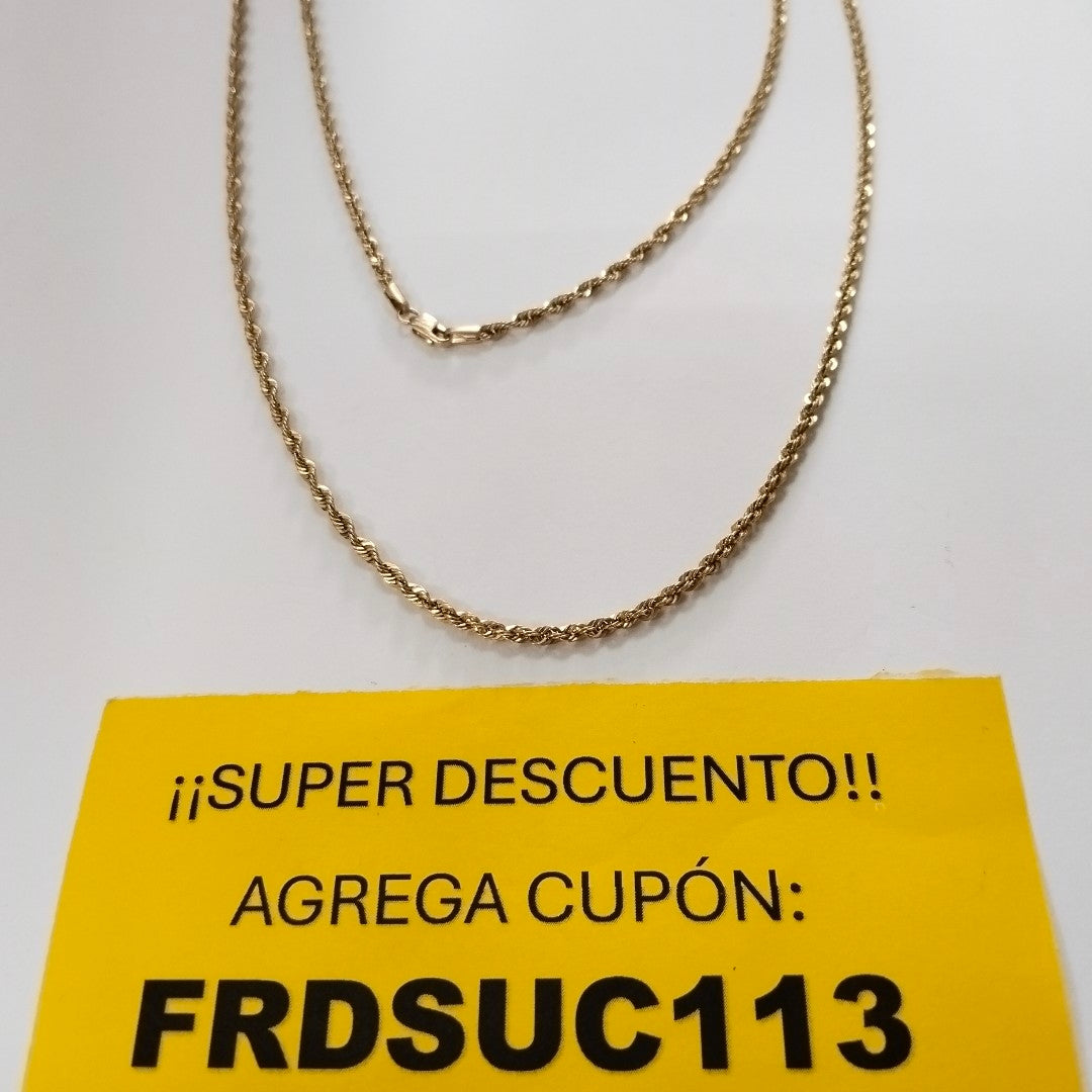 CADENA ORO 10 K 4 GRMS (SEMINUEVO)