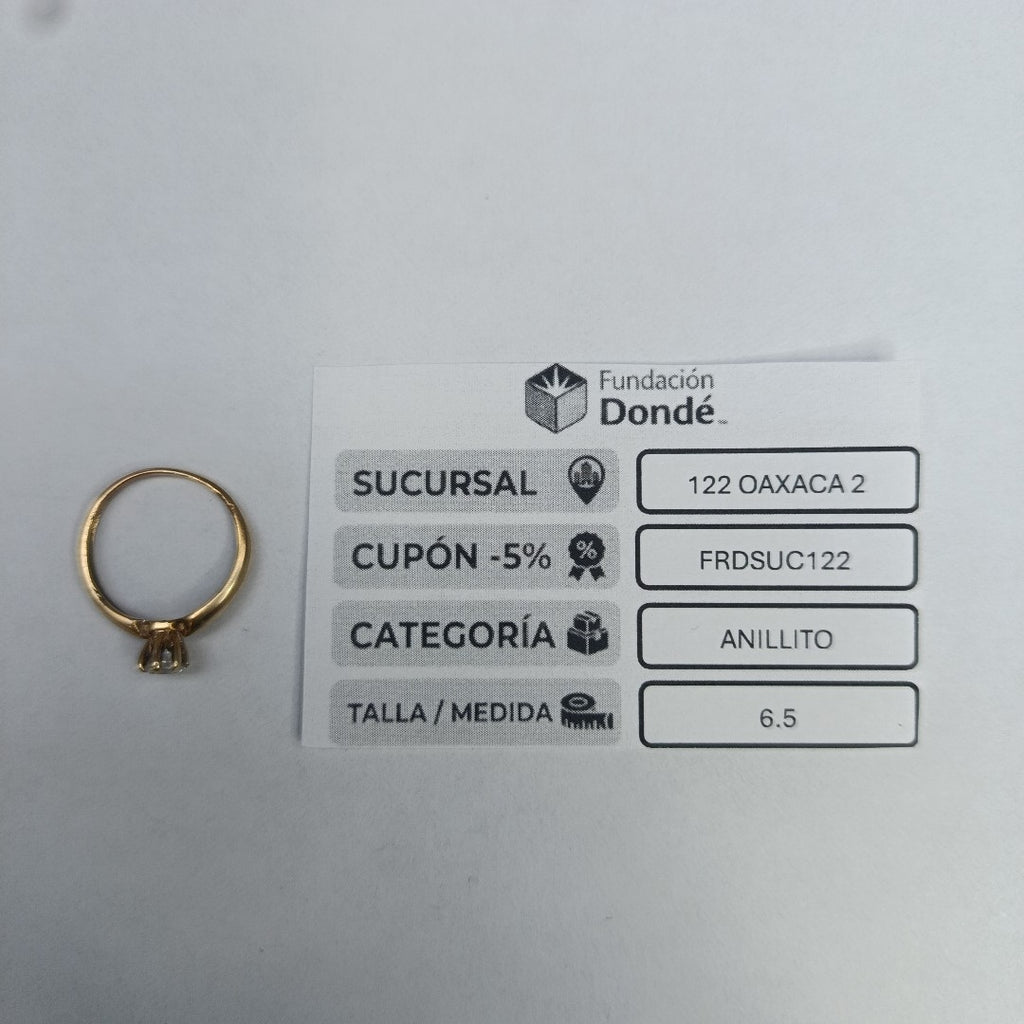 ANILLITO ORO 10 K 1,70 GRMS (SEMINUEVO)