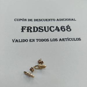 BROQUELES PAR ORO 10 K 1.4 GRMS (SEMINUEVO)