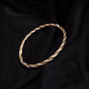 PULSERA RIGIDA ORO 14 K 4.5 GRMS (SEMINUEVO)