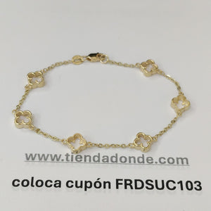 PULSERA ESPECIAL 14K 18 CM 4.2 GR (NUEVO)