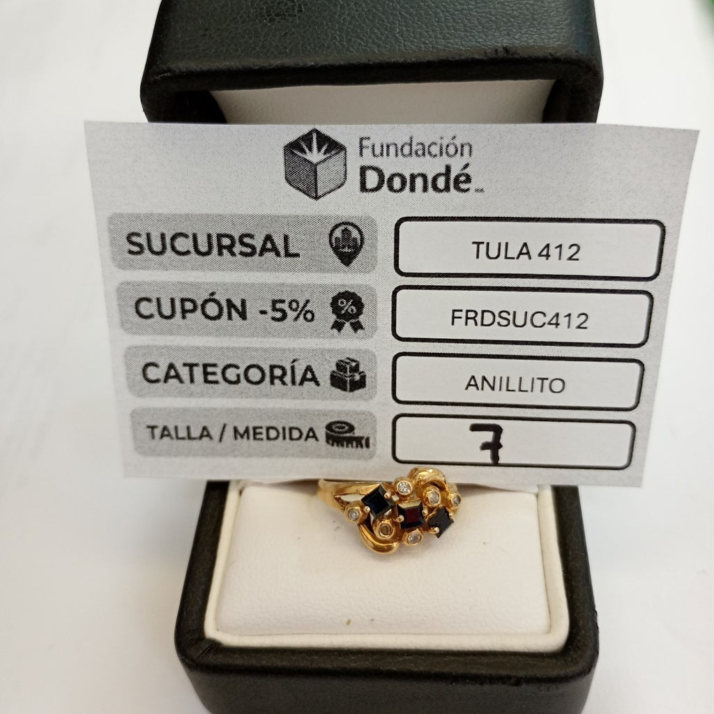 ANILLITO ORO 14 K 3.5 GRMS (SEMINUEVO)