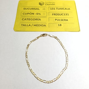 PULSERA 3X1 10K 18 CM 1.6 GR (NUEVO)