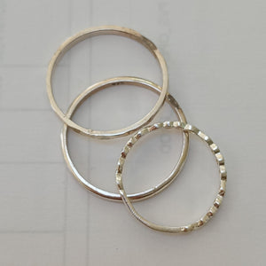 ANILLO PLATA 3,30 GRMS (SEMINUEVO)