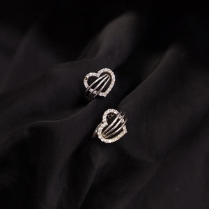 ARRACADAS PAR ORO BLANCO 14 K 2,90 GRMS (SEMINUEVO)
