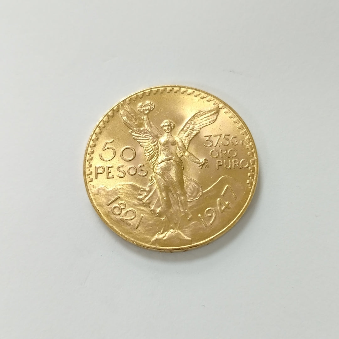 K1 41.6 GRMS 21 K IDENTIFICACIÓN MONEDA NOMINATIVA MONEDAS PESOS 50 PESOS (SEMINUEVO)