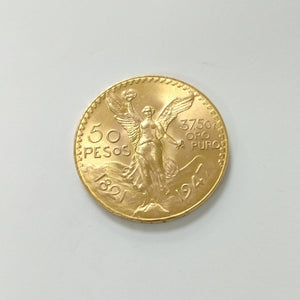 Moneda Centenario Cincuenta Pesos Oro Mexicano 21.6K