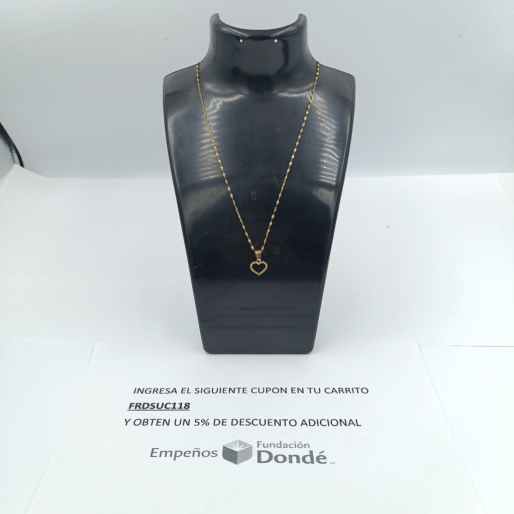 CADENA ORO 10 K 1.3 GRMS (SEMINUEVO)