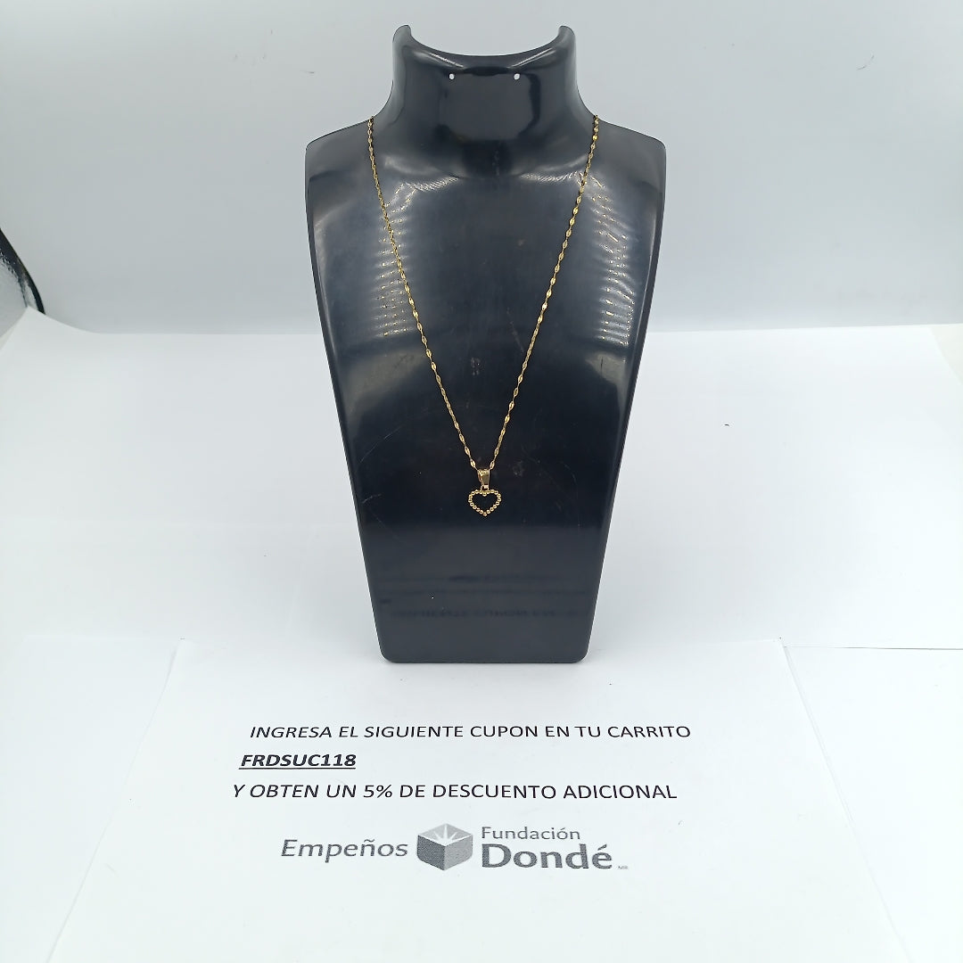 CADENA ORO 10 K 1.3 GRMS (SEMINUEVO)