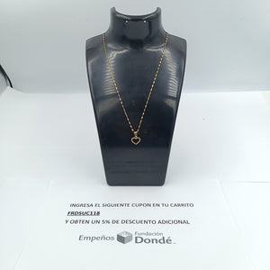 CADENA ORO 10 K 1.3 GRMS (SEMINUEVO)