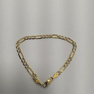PULSERA 3X1 14K 18 CM 4 GR (NUEVO)