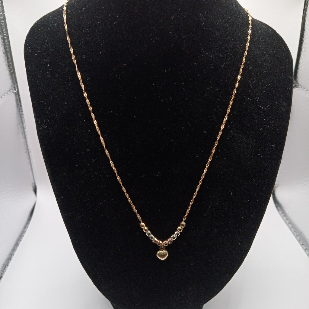 GARGANTILLA ORO,ORO COMBINADO 10 K 1,80 GRMS (SEMINUEVO)