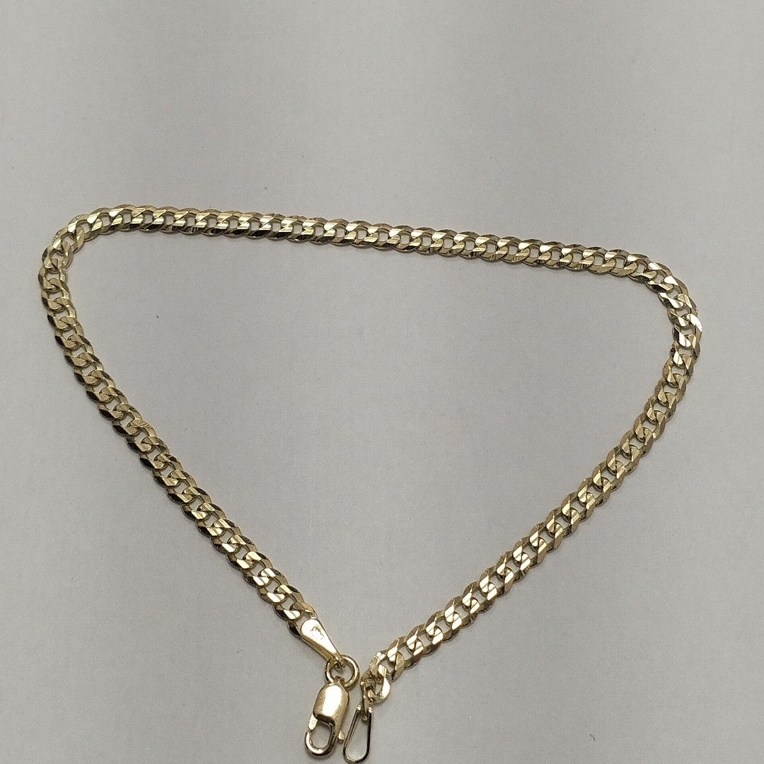 PULSERA BARBADA 14K 21 CM 3.8 GR (NUEVO)