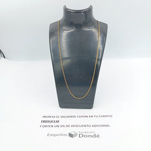 CADENA ORO 10 K 3.8 GRMS (SEMINUEVO)