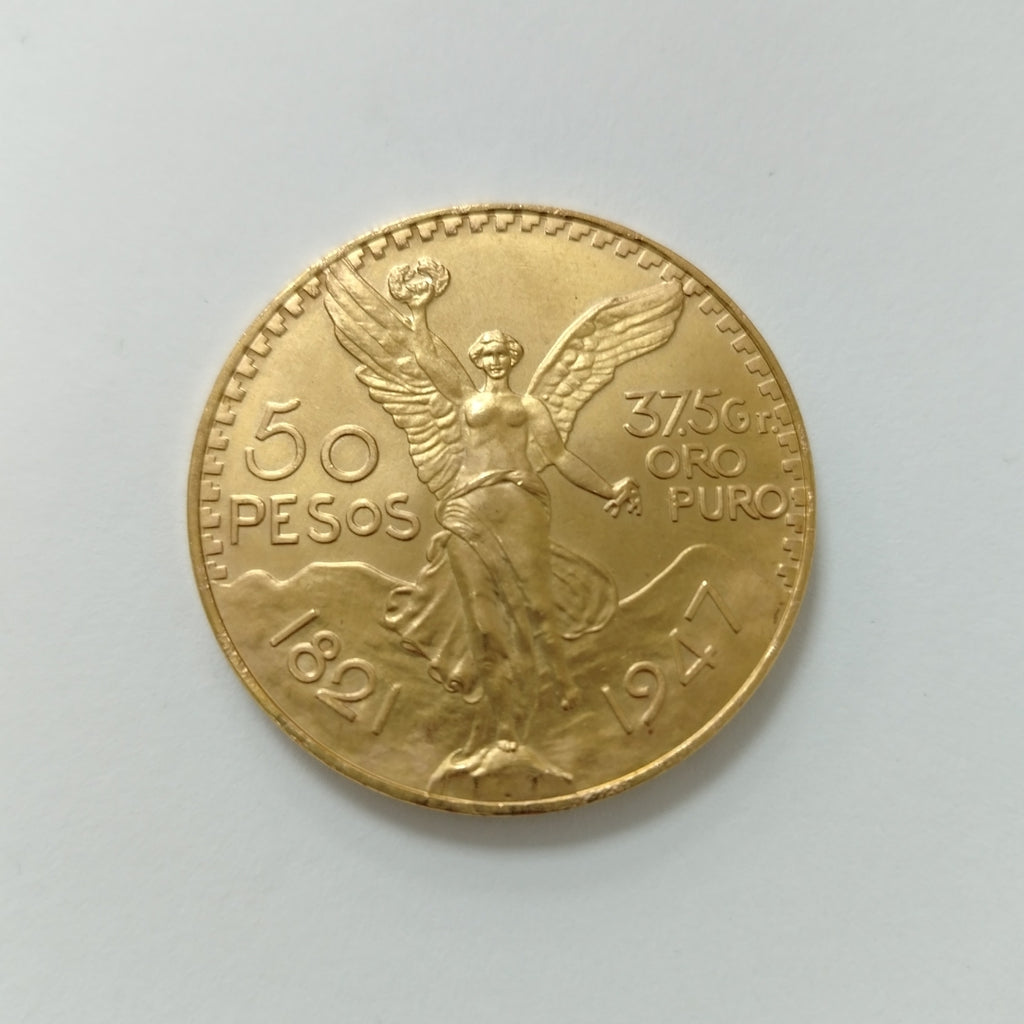 K1 41.6 GRMS 21 K IDENTIFICACIÓN MONEDA NOMINATIVA MONEDAS PESOS 50 PESOS (SEMINUEVO)
