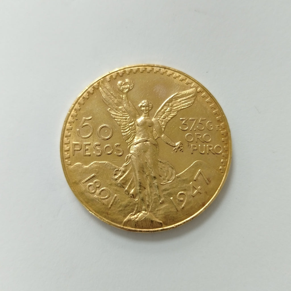 K1 41.6 GRMS 21 K IDENTIFICACIÓN MONEDA NOMINATIVA MONEDAS PESOS 50 PESOS (SEMINUEVO)