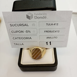 ANILLO ORO 14 K 6,00 GRMS (SEMINUEVO)
