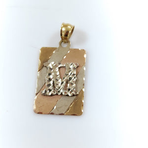 DIJE ORO COMBINADO 14 K 3.2 GRMS (SEMINUEVO)