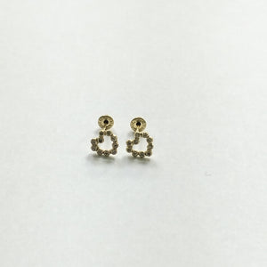 BROQUELES BROQUEL FIG CORAZON 14K 0.23 GR (NUEVO)