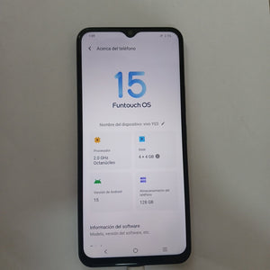 CELULAR VIVO Y03 V2332 (2024) 128 GB 4 GB RAM (SEMINUEVO)
